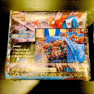 Twin Set Sheet of Spider man (New)